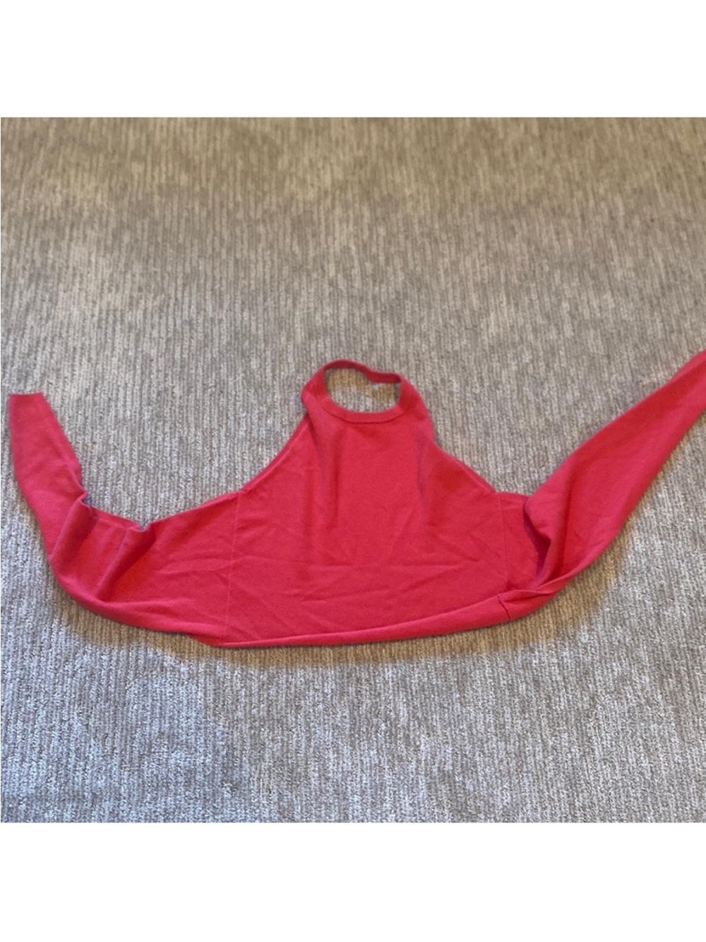 Polo by Ralph Lauren Cold-Shoulder washable cashmere Halter Top